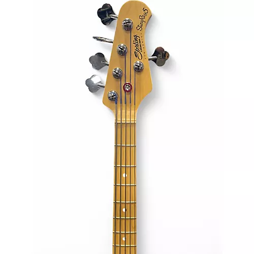 Used Sterling by Music Man SUB SERIES STING RAY 5 Black Electric Bass Guitar Black - musicians--Friend