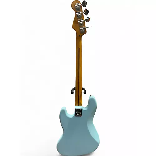 Used Squier Classic Vibe 1960S Jazz Bass Daphne Blue Electric Bass Guitar Daphne Blue - musicians--Friend
