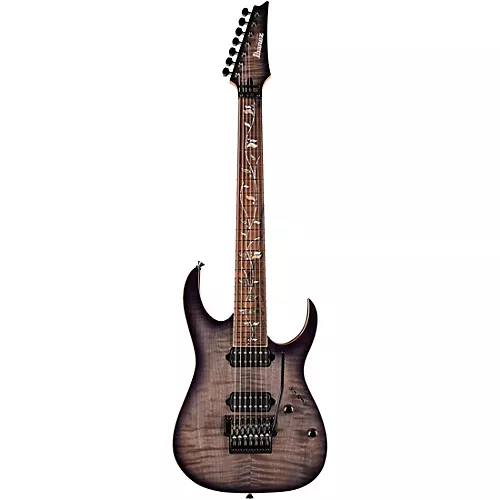 Ibanez RG8527 RG j.custom 7 String Electric Guitar Black Rutile - musicians--Friend
