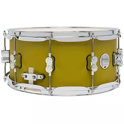 PDP by DW Concept Maple Snare Drum With Chrome Hardware 14 x 5.5 in. Satin Black - musicians--Friend
