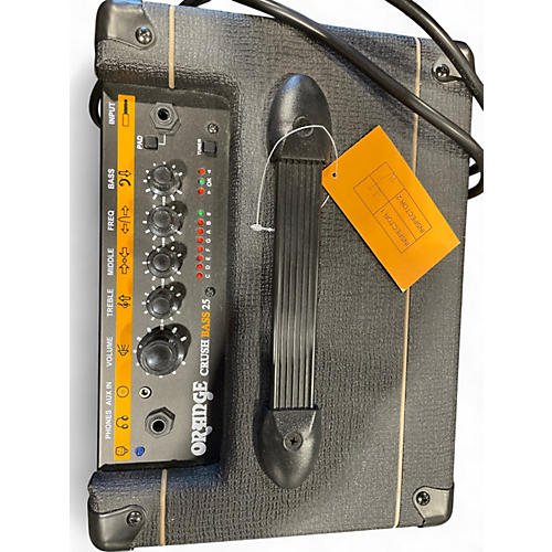 Used Orange Amplifiers Crush BASS 25 Bass Combo Amp - musicians--Friend