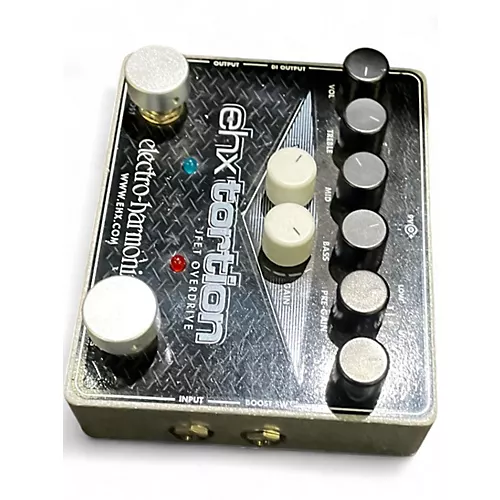 Used Electro-Harmonix EHXTortion JFET Overdrive Effect Pedal - musicians--Friend