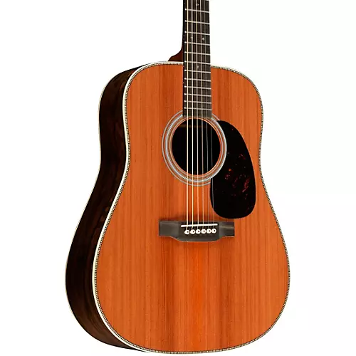 Open-Box Martin Custom Shop HD-28 Style Sinker Redwood-Ziricote Dreadnought Acoustic Guitar Condition 2 - Blemished Natural 197881300685 - musicians--Friend