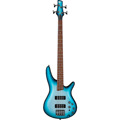 Ibanez SR300E Electric Bass Guitar Deep Ocean Metallic - musicians--Friend