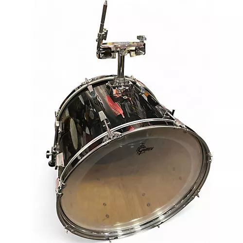 Used TAMA 3 Piece SWINGSTAR Black Drum Kit Black - musicians--Friend