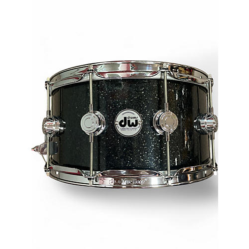 Used DW 14X8 Collector's MAPLE VLT BLACK GALAXY Drum BLACK GALAXY 216 - musicians--Friend