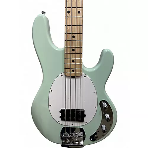 Used Sterling by Music Man Sub 4 Seafoam Green Electric Bass Guitar Seafoam Green - musicians--Friend
