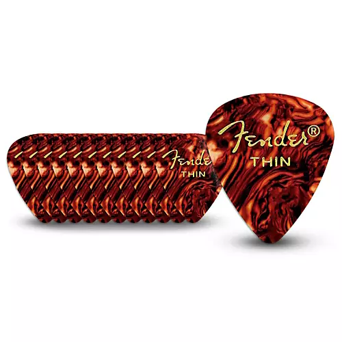 Fender 351 Standard Guitar Picks Extra Heavy 1 Dozen - musicians--Friend