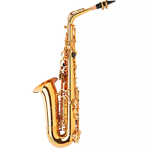 Allora AAS-580 Chicago Series Alto Saxophone Un-Lacquered Unlacquered Keys - musicians--Friend