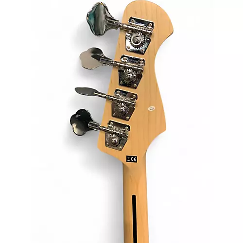 Used Harley Benton DELUXE SERIES JAZZ BASS LEFTY Sunburst Electric Bass Guitar Sunburst - musicians--Friend