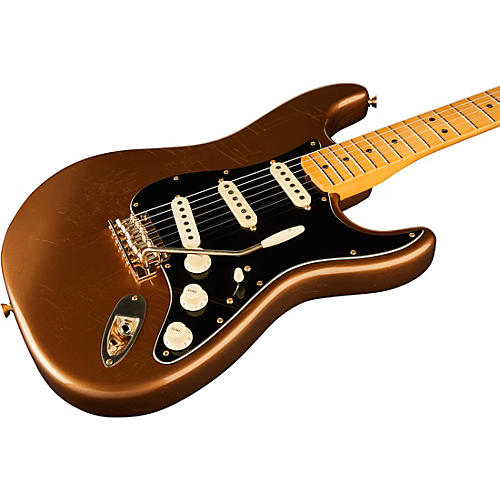 Fender Bruno Mars Stratocaster Electric Guitar Mars Mocha - musicians--Friend