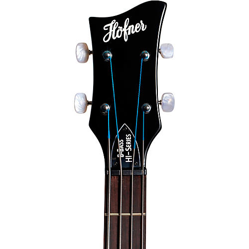 Hofner Ignition Series Short-Scale Club Bass Guitar Pearl White - musicians--Friend