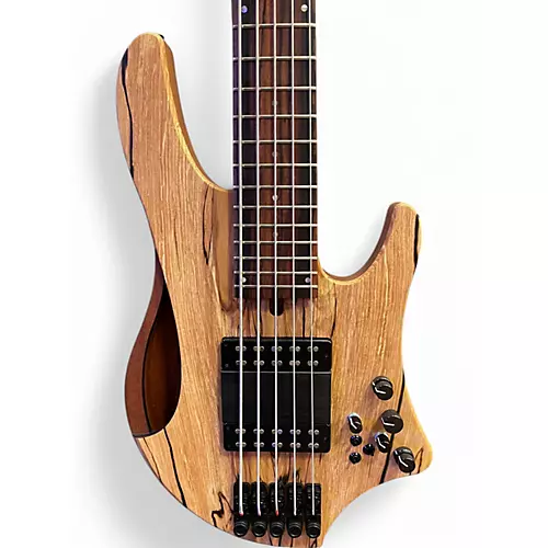 Used 2025 Swan Custom Basses Alpha Gura Mahogany Electric Bass Guitar Mahogany - musicians--Friend
