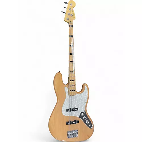 Used Squier Classic Vibe 70s Jazz Bass Natural Electric Bass Guitar Natural - musicians--Friend