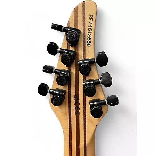 Used 2017 Mayones Regius 7 Buckeye Burl Natural Solid Body Electric Guitar Buckeye Burl Natural - musicians--Friend