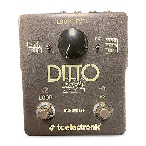 Used TC Electronic Ditto X2 Looper Pedal - musicians--Friend