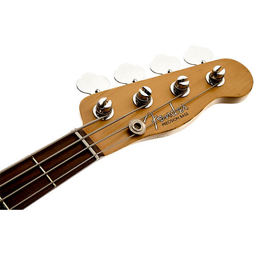 Fender Mike Dirnt Road Worn Precision Bass White Blonde Rosewood Fingerboard - musicians--Friend