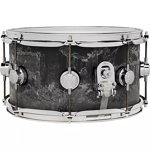 DW Concrete Snare Drum 14 x 6.5 in. Satin Chrome Hardware - musicians--Friend