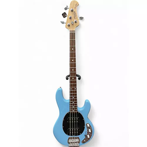 Used Sterling by Music Man RAY4 HH CHOPPER BLUE Electric Bass Guitar CHOPPER BLUE - musicians--Friend