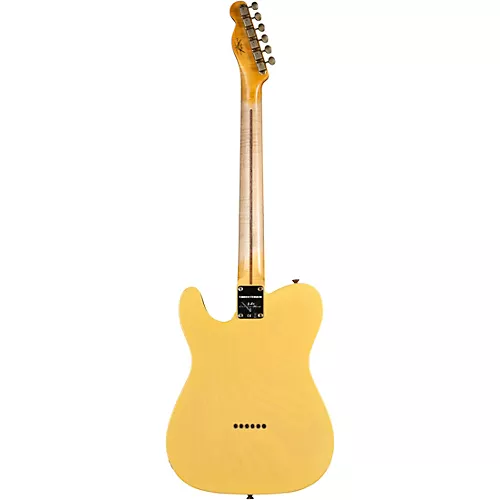 Fender Custom Shop Limited-Edition '53 Telecaster Journeyman Relic Electric Guitar Aged Nocaster Blonde - musicians--Friend