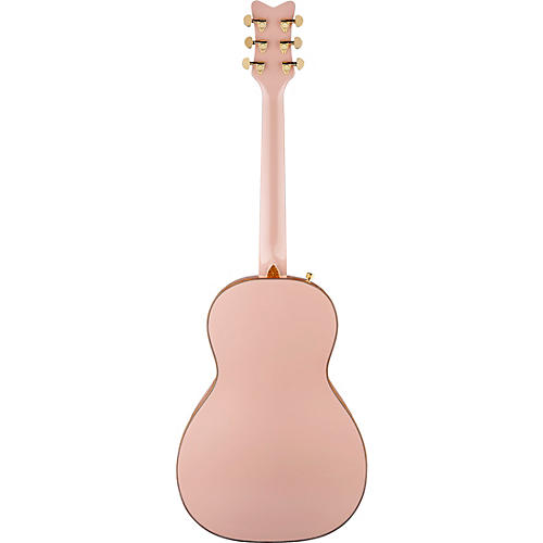 Gretsch Guitars G5021WPE Rancher Penguin Parlor Acoustic-Electric Guitar Shell Pink - musicians--Friend