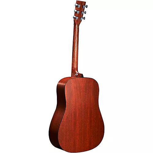 Martin DX1E X Series Dreadnought Acoustic-Electric Guitar Figured Mahogany - musicians--Friend