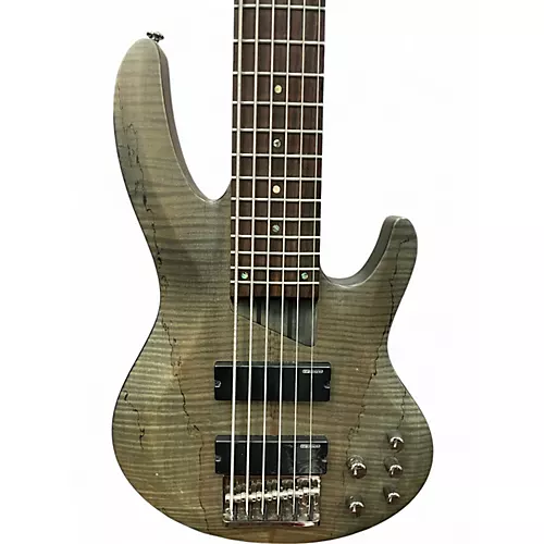 Used ESP LTD B206SM 6 String Green Electric Bass Guitar Green - musicians--Friend