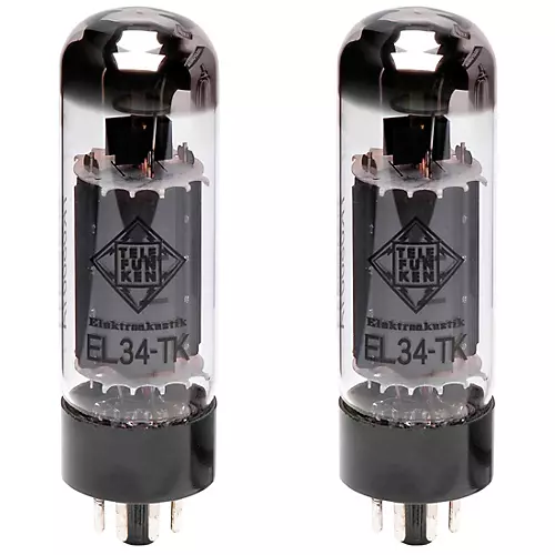 TELEFUNKEN EL34-TK Power Tubes Quad - musicians--Friend