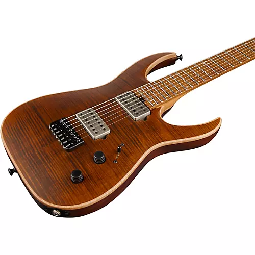 Jackson USA Signature Misha Mansoor Juggernaut HT7FM Amber Tiger Eye - musicians--Friend