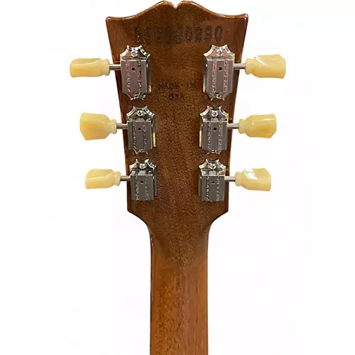 Used 2023 Gibson LES PAUL STANDARD 50S BURGUNDY SPARKLE Solid Body Electric Guitar BURGUNDY SPARKLE - musicians--Friend