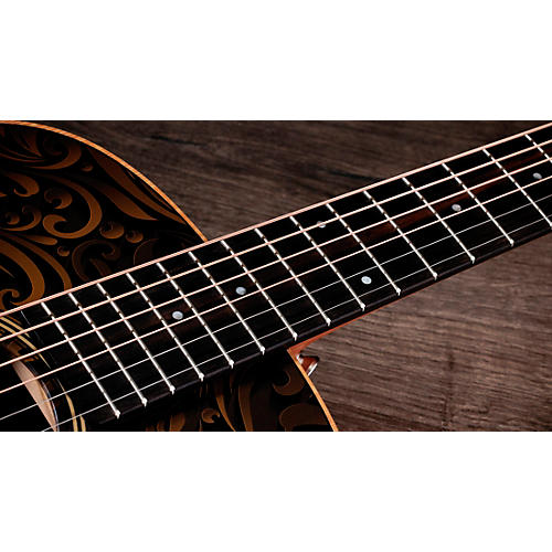 Taylor GS Mini-e Special-Edition Acoustic-Electric Guitar Paisley Burst - musicians--Friend