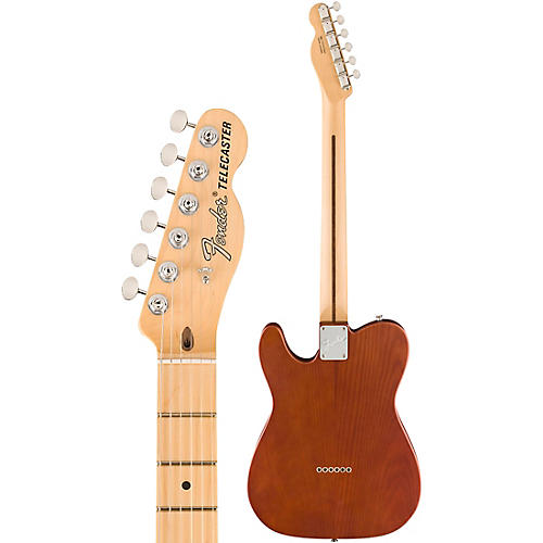 Fender American Performer Timber Telecaster Sassafras Electric Guitar Mocha - musicians--Friend