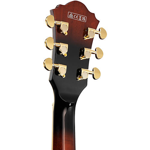 Ibanez Artcore Expressionist AS93QMSP Semi-Hollowbody Electric Guitar Dark Brown Sunburst - musicians--Friend
