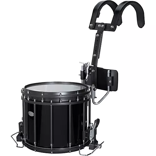 Sound Percussion Labs High-Tension Marching Snare Drum With Carrier 14 x 12 in. Black - musicians--Friend