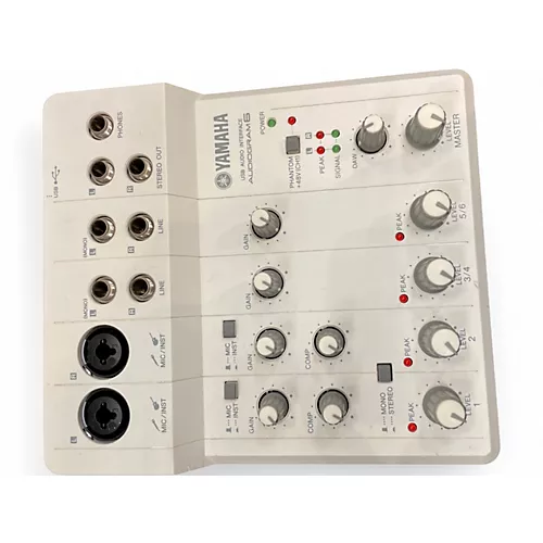 Used Yamaha AUDIOGRAM 6 Audio Interface - musicians--Friend