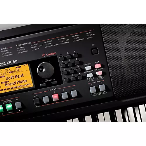 KORG EK-50 L 61-Key Portable Keyboard - musicians--Friend