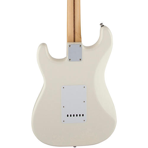 Fender Artist Series Jimmie Vaughan Tex-Mex Stratocaster Electric Guitar Olympic White - musicians--Friend