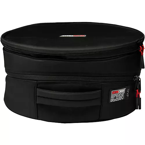 Gator Icon Snare Drum Bag 10 x 5 in. Black - musicians--Friend