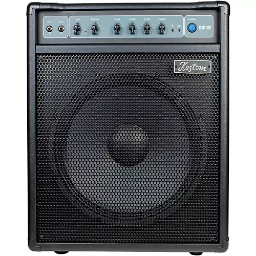 Kustom KXB100 100W 1x15 Bass Combo Amp - musicians--Friend