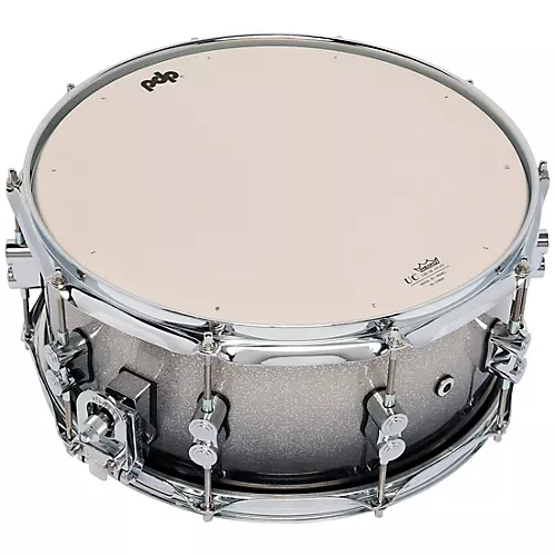 PDP by DW Concept Maple Snare Drum With Chrome Hardware 14 x 5.5 in. Satin Black - musicians--Friend