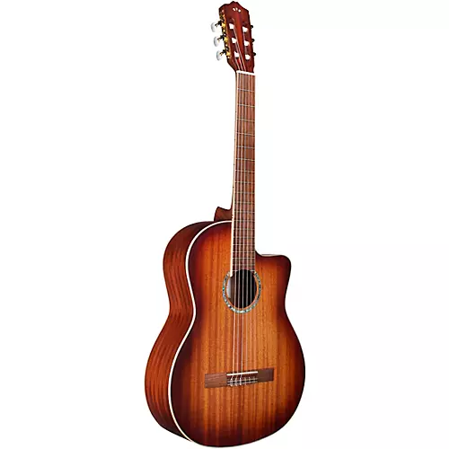 Cordoba C4-CE Classical Acoustic-Electric Guitar Antique Charcoal Burst - musicians--Friend