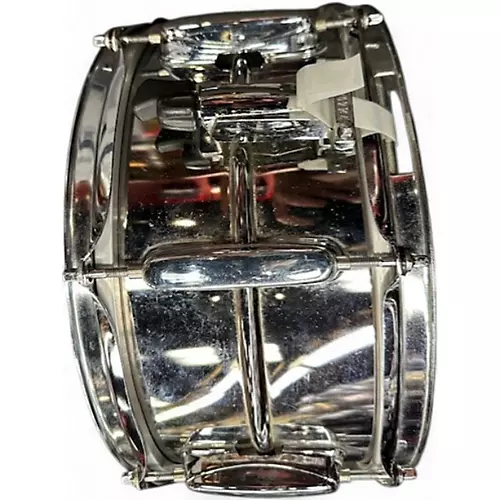 Used TAMA 5.5X14 Rockstar Series Snare Chrome Drum Chrome 10 - musicians--Friend