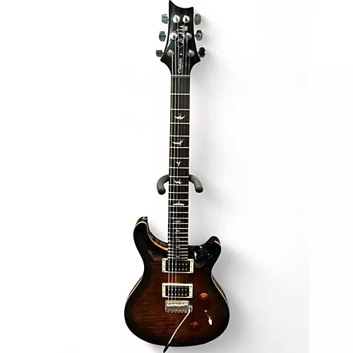 Used PRS CM4TS SE Custom 24 BLACK GOLD SUNBURST Solid Body Electric Guitar BLACK GOLD SUNBURST - musicians--Friend