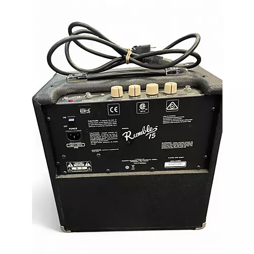 Used Fender Rumble 15 15W 1X8 Bass Combo Amp - musicians--Friend