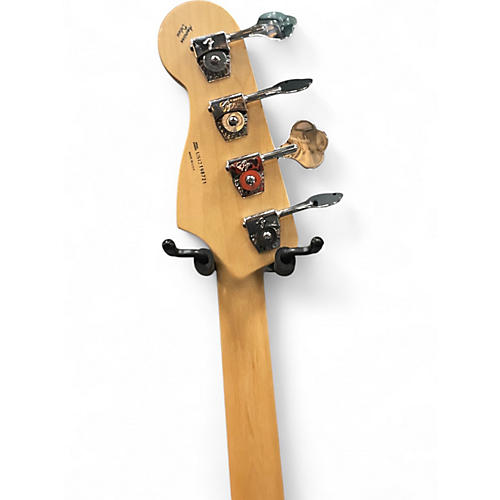 Used Fender AMERICAN DELUXE PRECISION BASS Black Electric Bass Guitar Black - musicians--Friend