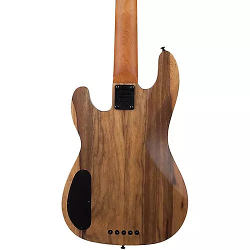 Schecter Guitar Research Model-T 5 Exotic 5-String Black Limba Electric Bass Satin Natural - musicians--Friend