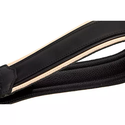 Taylor American Dream Leather Strap White/Black 2.5 in. - musicians--Friend