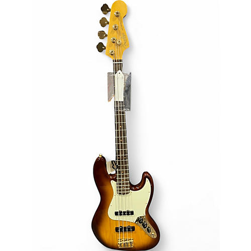 Used Fender 75th Anniversary Commemorative American Jazz Bass 2 Color Bourbon Burst Electric Bass Guitar 2 Color Bourbon Burst - musicians--Friend