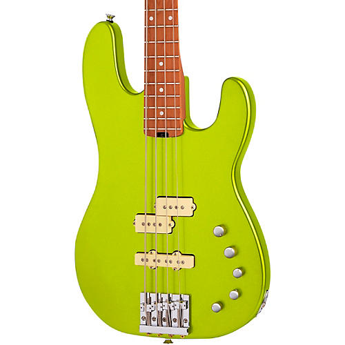 Charvel Pro-Mod San Dimas Bass PJ IV Platinum Pearl - musicians--Friend