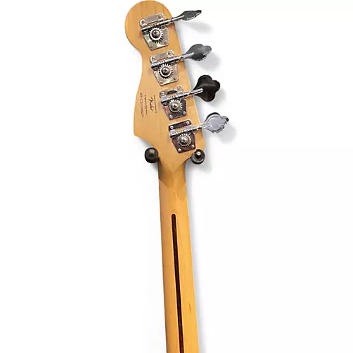 Used Squier Affinity Precision Bass Black Electric Bass Guitar Black - musicians--Friend